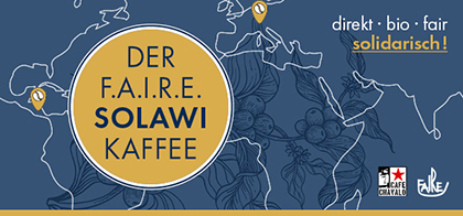 F.A.I.R.E. Solawi-Kaffee Banner